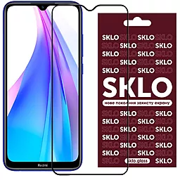 Защитное стекло SKLO 3D Full Glue Xiaomi Redmi Note 8T Black
