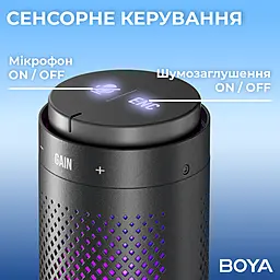 Мікрофон Boya K9 RGB Black - мініатюра 9 Мікрофон Boya K9 RGB Black - мініатюра 9