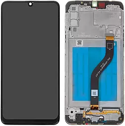 Дисплей Samsung Galaxy A20s A207 с тачскрином и рамкой, оригинал, Black - фото Дисплей Samsung Galaxy A20s A207 с тачскрином и рамкой, оригинал, Black