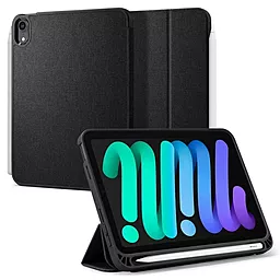 Чехол для планшета Spigen Urban Fit для Apple iPad Mini 6 (2021) Black (ACS03864) - фото Чехол для планшета Spigen Urban Fit для Apple iPad Mini 6 (2021) Black (ACS03864)