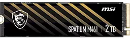 SSD Накопитель MSI Spatium M461 2TB M.2 NVMe (S78-440Q550-P83)