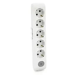 Колодка для удлинителя Viko Multi-Let 3500w 16a 6 розеток белая (90118500) - фото Колодка для удлинителя Viko Multi-Let 3500w 16a 6 розеток белая (90118500)
