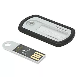 Флешка Verbatim 16GB Dog Tag Black USB 2.0 (98671) - мініатюра 2