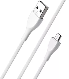 Кабель USB Powermax Inspire Series micro USB Cable White - миниатюра 2