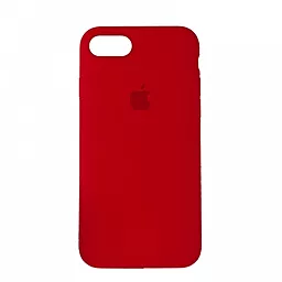 Чехол Silicone Case Full для Apple iPhone 7, iPhone 8  Red