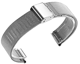 Змінний ремінець для розумного годинника Amazfit Bip Melanese series Silver (F-22)