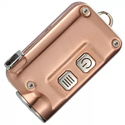 Фонарик аккумуляторный Nitecore TINI Cu (Cree XP-G2 S3 LED) Cooper - фото Фонарик аккумуляторный Nitecore TINI Cu (Cree XP-G2 S3 LED) Cooper