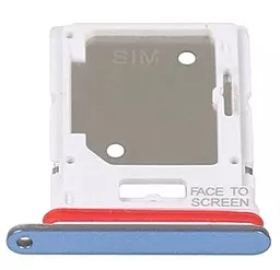 Слот (лоток) SIM-карти Xiaomi Redmi Note 12 Pro 4G та картки пам'яті Dual SIM Ice Blue