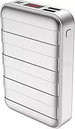 Повербанк Usams US-CD14 Trunk 20000mah Silver - фото Повербанк Usams US-CD14 Trunk 20000mah Silver