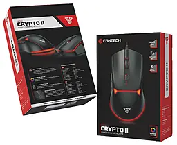 Компьютерная мышка Fantech WG7V2 Crypto II Black - миниатюра 5 Компьютерная мышка Fantech WG7V2 Crypto II Black - миниатюра 5