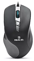 Комп'ютерна мишка REAL-EL RM-780 Gaming RGB Black/Grey - мініатюра 4