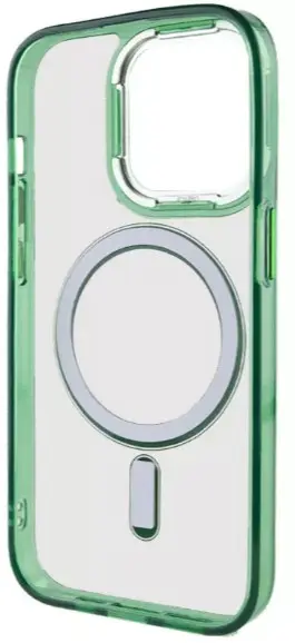 Чехол Epik Iris with MagSafe для Apple iPhone 13 Pro Green - фото 4