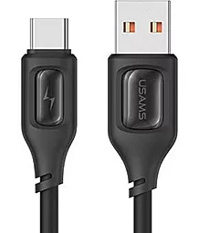 Кабель Usams US-SJ619 USB-A - Type-C 18w 3a 1м cable Black (SJ619USB01) - фото Кабель Usams US-SJ619 USB-A - Type-C 18w 3a 1м cable Black (SJ619USB01)