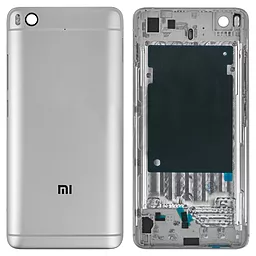 Задняя крышка корпуса Xiaomi Mi5s Silver