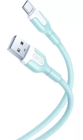 Кабель XO NB212 USB-A - Type-C 10.5w 1м cable Blue - фото 1