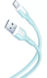 Кабель USB XO NB212 10.5w 2.1a USB Type-C cable blue
