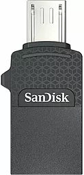 Флешка SanDisk 32GB USB 2.0 Ultra Dual, OTG (SDDD1-032G-G35) Black - фото Флешка SanDisk 32GB USB 2.0 Ultra Dual, OTG (SDDD1-032G-G35) Black