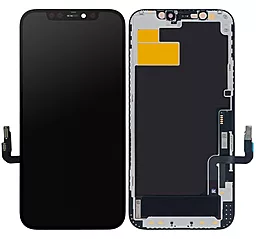 Дисплей Apple iPhone 12, iPhone 12 Pro с тачскрином и рамкой, оригинал, Black