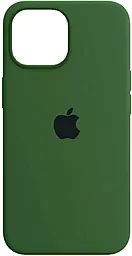 Чехол Silicone Case Full для Apple iPhone 14 Pro Virid Green