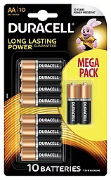 Батарейки Duracell Basic AA/LR06 BL 10шт 1.5 V
