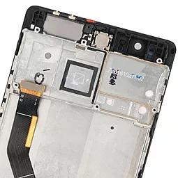 Дисплей Huawei P9 Plus (VIE-L09, VIE-L29, VIE-AL10) з тачскріном і рамкою, оригінал, Black - мініатюра 2
