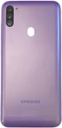 Задняя крышка корпуса Samsung Galaxy M11 M115F со стеклом камеры Original Violet