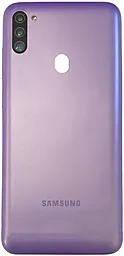 Задняя крышка корпуса Samsung Galaxy M11 M115F со стеклом камеры Original Violet - фото Задняя крышка корпуса Samsung Galaxy M11 M115F со стеклом камеры Original Violet