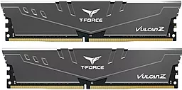 Оперативна пам'ять Team 32 GB (2x16GB) DDR4 3200 MHz T-Force Vulcan Z (TLZGD432G3200HC16FDC01) Gray