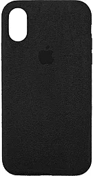 Чехол Epik ALCANTARA Case Full Apple iPhone XS Max Black