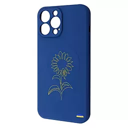 Чехол Wave Ukraine Edition Case with MagSafe для Apple iPhone 13 Pro Max Sunflower