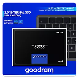 Накопичувач SSD GooDRam CX400 128 GB (SSDPR-CX400-128-G2) - мініатюра 4