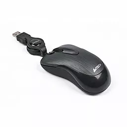 Компьютерная мышка A4Tech N-60F-1 Brushed Black - миниатюра 3