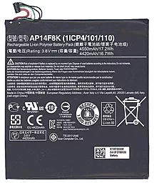 Аккумулятор для планшета Acer Iconia One B1-850 / AP14F8K (4550 mAh) Original - фото Аккумулятор для планшета Acer Iconia One B1-850 / AP14F8K (4550 mAh) Original