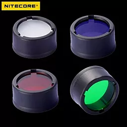 Nitecore Диффузор фильтр NFD25 (25mm) White - миниатюра 2