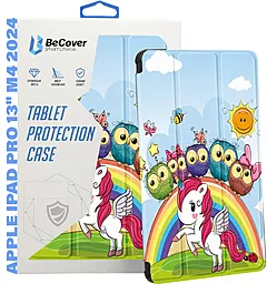 Чехол для планшета BeCover Smart Case для Apple iPad Pro 13" M4 2024 Friends Unicorn (711650) - фото Чехол для планшета BeCover Smart Case для Apple iPad Pro 13" M4 2024 Friends Unicorn (711650)