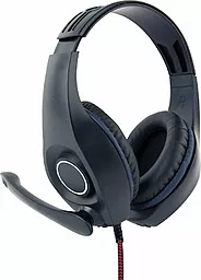 Навушники Gembird GHS-05-B Black/Blue - мініатюра 2