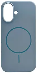 Чехол Silicone Case Full Fine Ring MagSafe для Apple iPhone 16  Lilac
