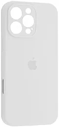 {"ru": "Чехол", "uk": "Чохол"} Silicone Case Full Camera для Apple iPhone 16 Pro White