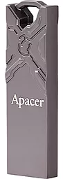 Флешка Apacer AH13F 32Gb USB 2.0 Metal Silver (AP32GAH13FA-1) - фото Флешка Apacer AH13F 32Gb USB 2.0 Metal Silver (AP32GAH13FA-1)