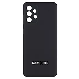 Чехол Epik Silicone Cover Full Camera (AA) для Samsung Galaxy A72 4G, Galaxy A72 5G Черный / Black
