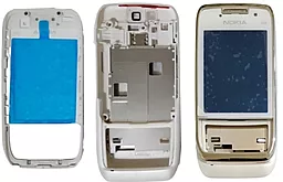 Корпус для Nokia E66 Silver