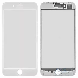 Корпусне скло дисплея Apple iPhone 8 Plus with frame (original) White
