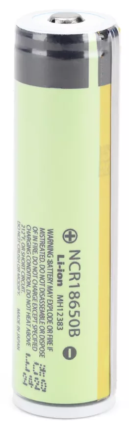 Аккумулятор Panasonic Protected NCR18650B Li-Ion 3400 mAh - фото 1