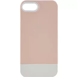 Чехол Epik TPU+PC Bichromatic для Apple iPhone 7, iPhone 8, iPhone SE (2020) (4.7") Grey-beige / White