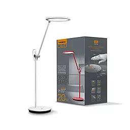 Настільна LED лампа Videx VL-TF15W 20W 4100K White - фото Настільна LED лампа Videx VL-TF15W 20W 4100K White