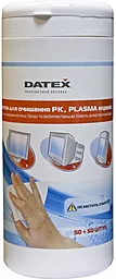 Серветки Datex For TFT/PDA/LCD Tub-50x50-Pack (5835R)