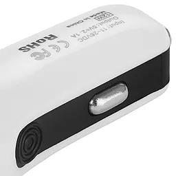 Автомобильное зарядное устройство Baseus 2USB Car charger 2.1A White (Tiny) - миниатюра 5