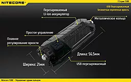 Фонарик Nitecore TUBE (6-1147) Black - миниатюра 14 Фонарик Nitecore TUBE (6-1147) Black - миниатюра 14