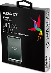 Накопичувач SSD ADATA SSD USB 3.2 250GB ADATA (ASC685P-250GU32G2-CTI) - мініатюра 7