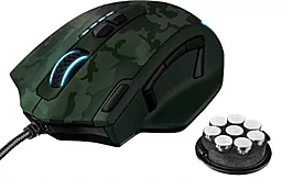 Компьютерная мышка Trust GXT 155C Gaming Mouse - green camouflage (20853) Green